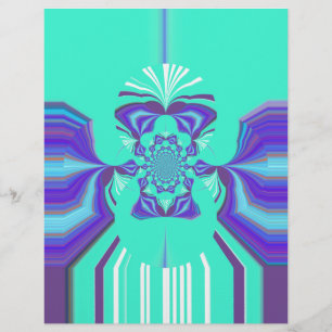Papier Belle couleur vectorielle bleu cyan cyan iridescen