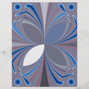 Papier Belle étonnante Papillon bleu doux couleurs Art