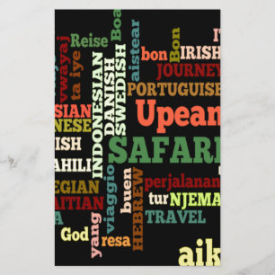 Papier Bénédiction de voyage internationale