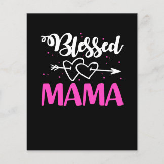 Papier Béni Mama Fier Mère | Cadeau mignon