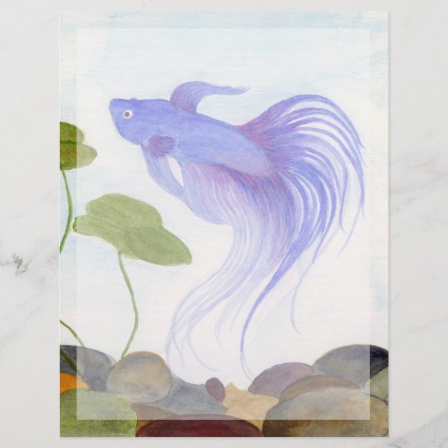 Papier Bêta bleu (Devant)