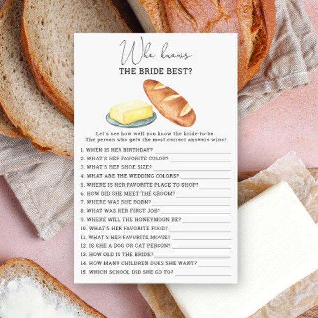 Papier Beurre ensemble - Qui connaît la mariée meilleur j (Créateur téléchargé)