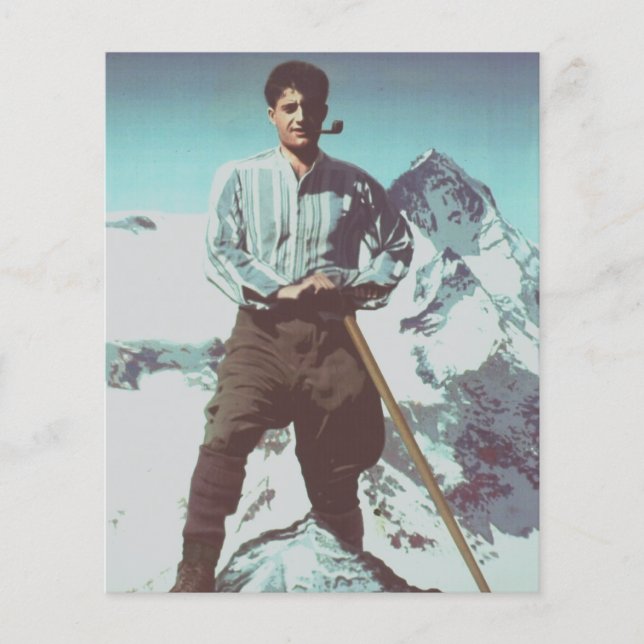 Papier Bienheureux Jeteur Giorgio Frassati (Devant)