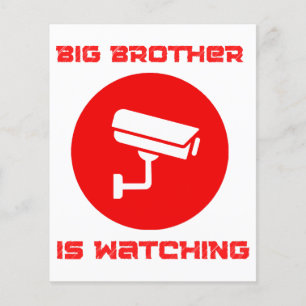 Papier Big Brother regarde  1984 ingsoc