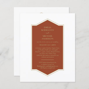 Papier Bilingue Espagnol Boda Mariage Budget