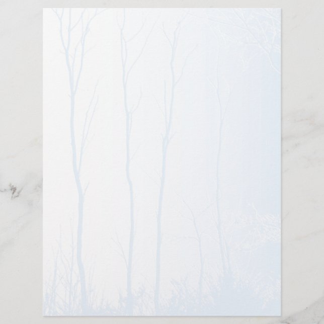 Papier bleu pâle (Devant)