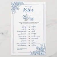 Bleu Victorian Garden Bridal Tea Elle Plairait