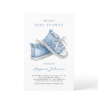 Blue Baby Chaussures C'est un garçon Baby shower I