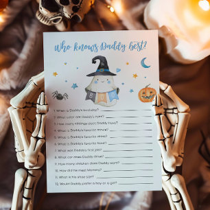 Papier Blue Ghost Little Boo Qui connaît Daddy Best Game