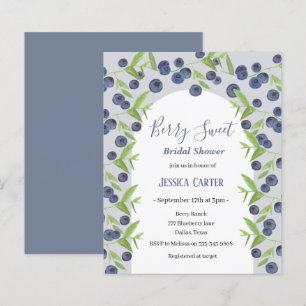 Papier Blueberries Blueberry Fruit douche nuptiale
