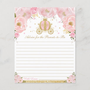 Papier Blush Floral Princess Baby Advice for Parents
