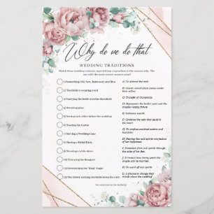 Papier Blush or rose eucalyptus Pourquoi faisons-nous cel