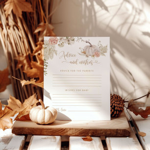 Papier Boho automne conseils et des souhaits pour la cart