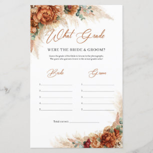 Papier Boho désert terracotta pampas Quelle Qualité Étaie