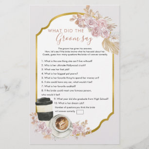 Papier Boho Love brasse la Fête des mariées Ce que dit Gr