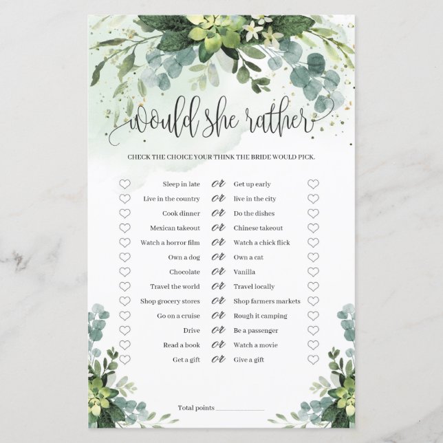 Papier Boho succulent boho verdure Voudrait-elle Plaire j (Devant)