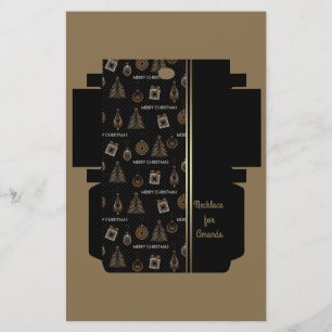 Papier Boîte cadeau avec vos propres mains