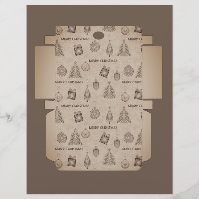 Papier Boîte cadeau do-it-yourself (Devant)