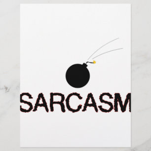 Papier Bombe de sarcasme