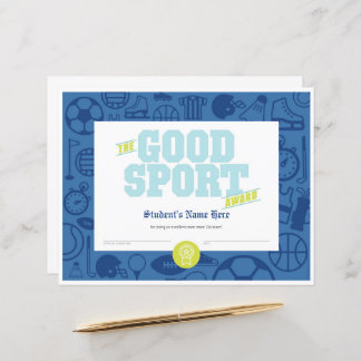 Papier Bon certificat sportif