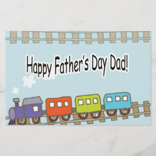 Papier Bon train de Fêtes des pères