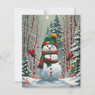 Papier Bonhomme de neige