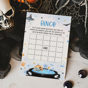Papier Boo-oy Halloween Baby shower Bingo Jeu