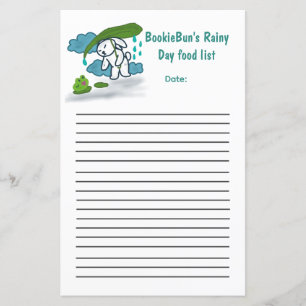 Papier BookieBun Rainy Day