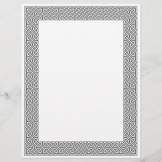 Papier Bordure des noeuds celtiques