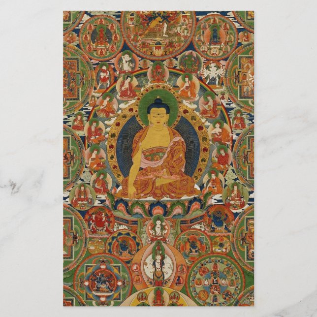 Papier Bouddha (Devant)