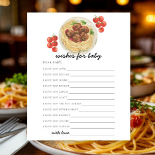 Papier Boulettes de viande à l'aquarelle pour bébé