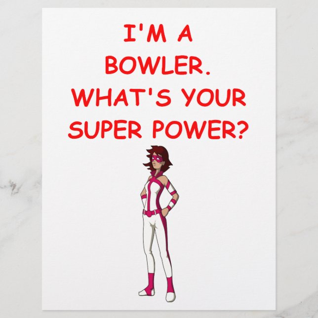 Papier bowling (Devant)