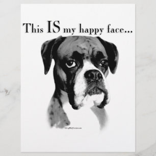 Papier Boxer Happy Face