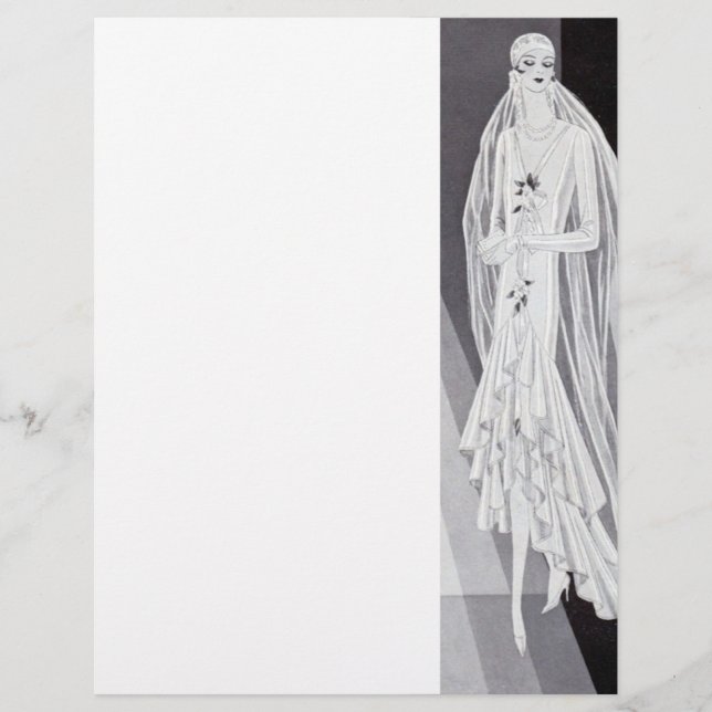 Papier Bride du Flapper (Devant)