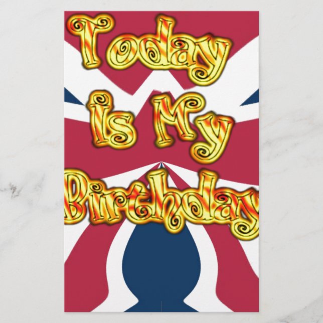 Papier British Birday Gifts Art Print (Devant)