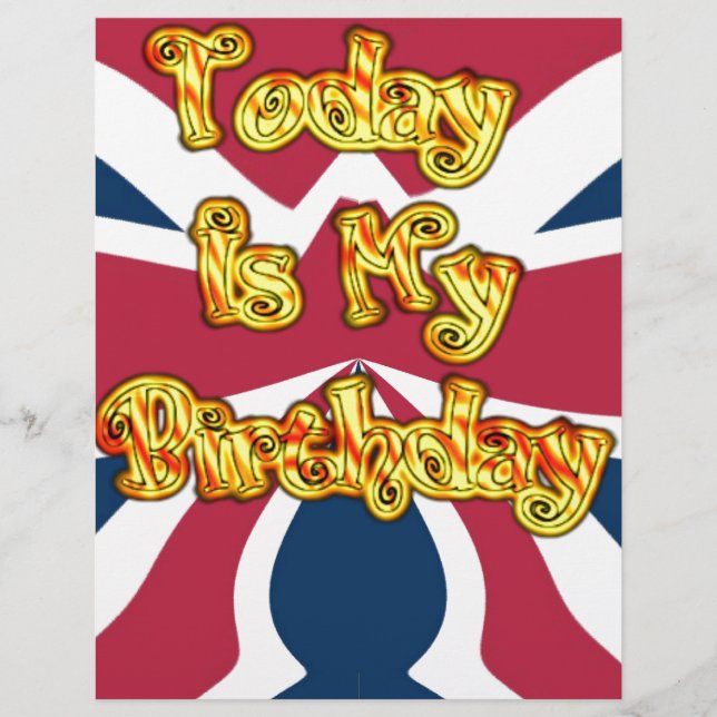 Papier British Birday Gifts Art Print (Devant)