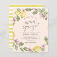 Brouiller | Budget Lemon Main Squeeze Fête des mar