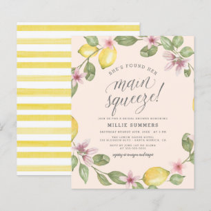 Papier Brouiller   Budget Lemon Main Squeeze Fête des mar