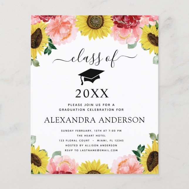 Papier Budget 2023 Diplôme Pays de tournesol (Devant)