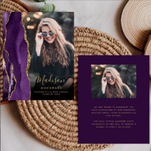 Papier Budget 2024 - Faire-part de la photo de l'âge mauv