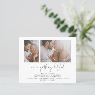 Papier Budget 2 Photo Obtention de Faire-part de mariage