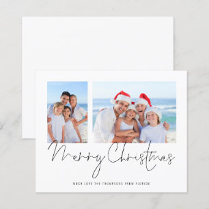 Papier Budget 2 Script photo Joyeux Noël Floride