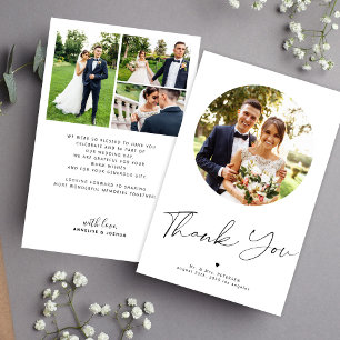 Papier Budget 4 photo calligraphie mariage merci