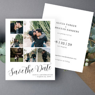 Papier Budget 6 multi collage photo mariage enregistrez l