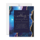 BUDGET AGATE Blue Purple Gold Mariage Budget