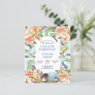 Papier Budget Aqua Beach Rose Seashell Pearl Mariage