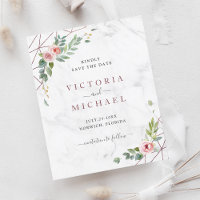 Budget Aquarelle Florale Mariage Enregistrer La Da