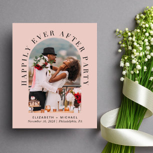 Papier Budget Arc Photo Mariage Réception Invitation