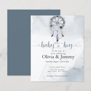 Papier Budget Baby Boy sur le chemin Dusty Blue DreamCatc