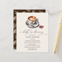 Budget Baby est en train de brasser un Baby shower